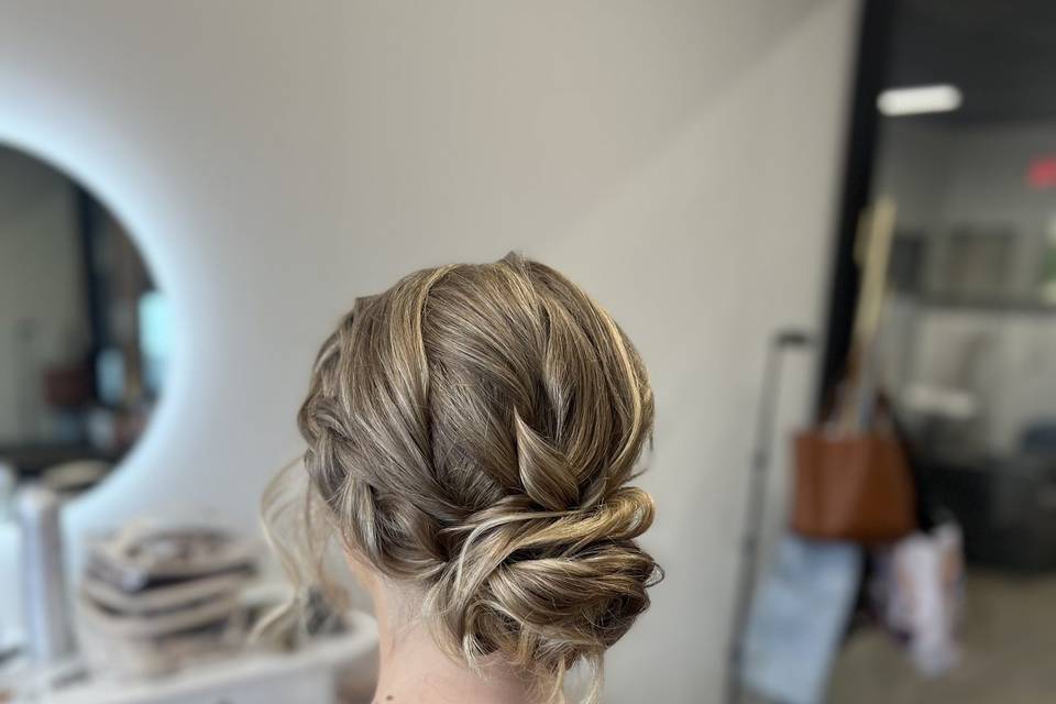 Texture updo