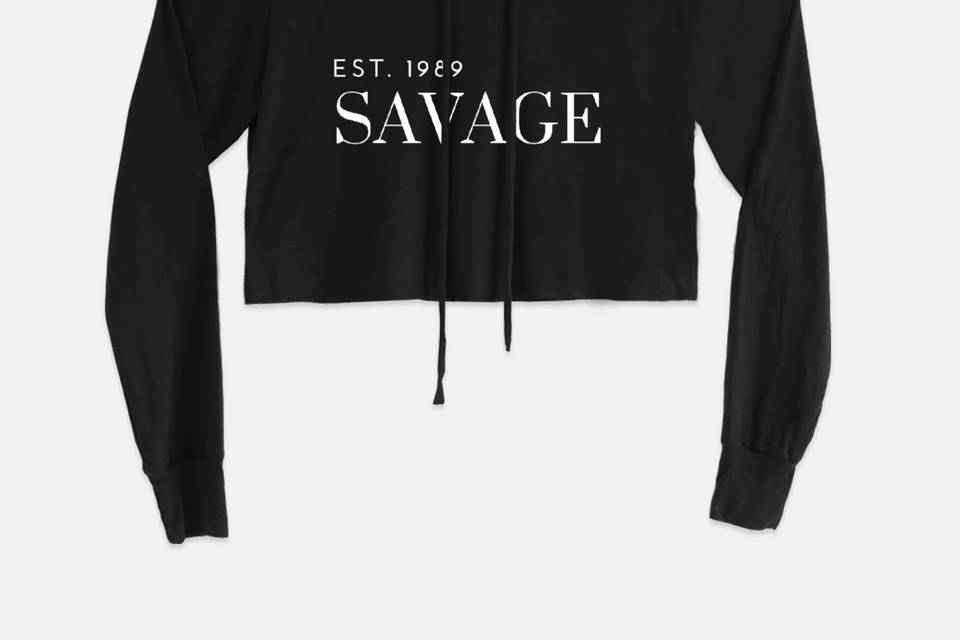 Savage cropped sweatshirt