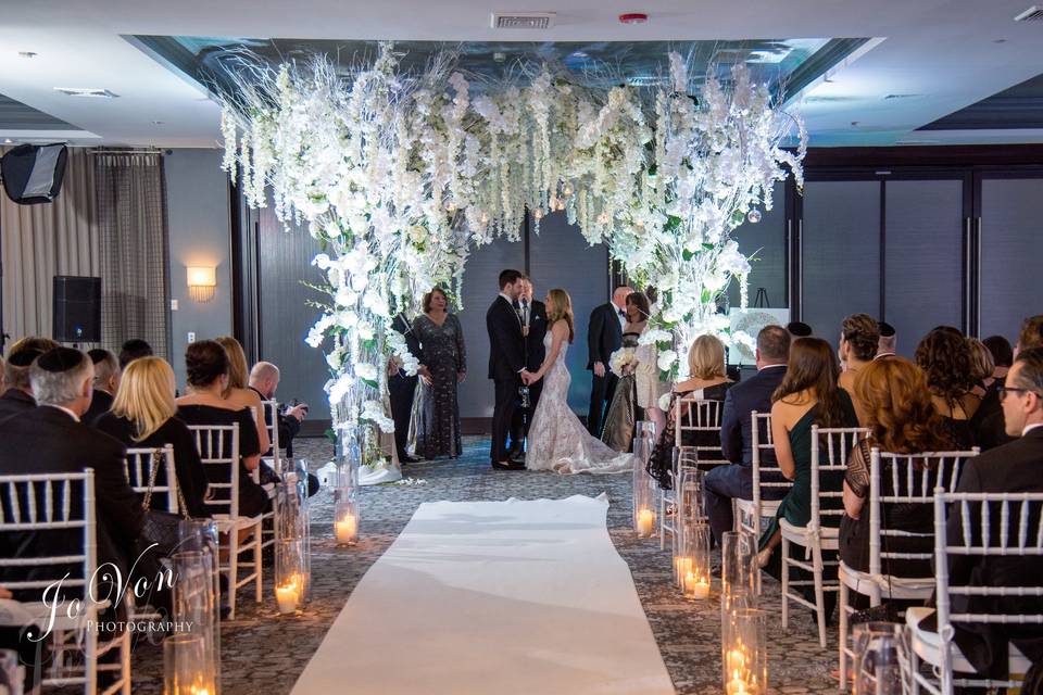 Ballroom chuppah