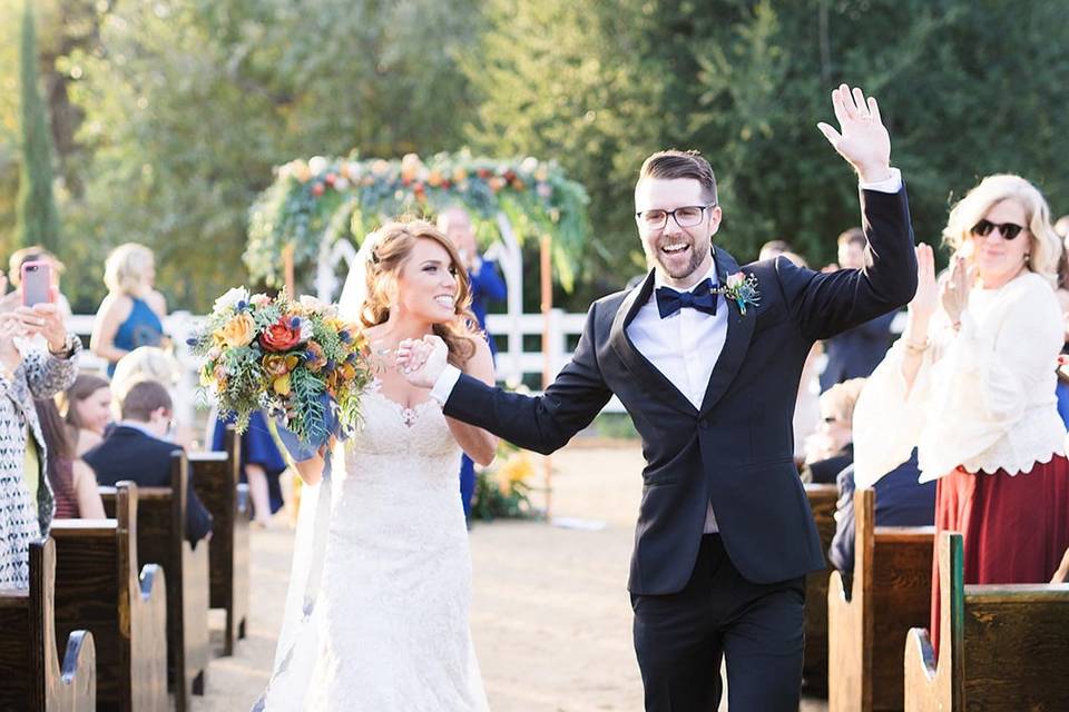 Dancing down the aisle