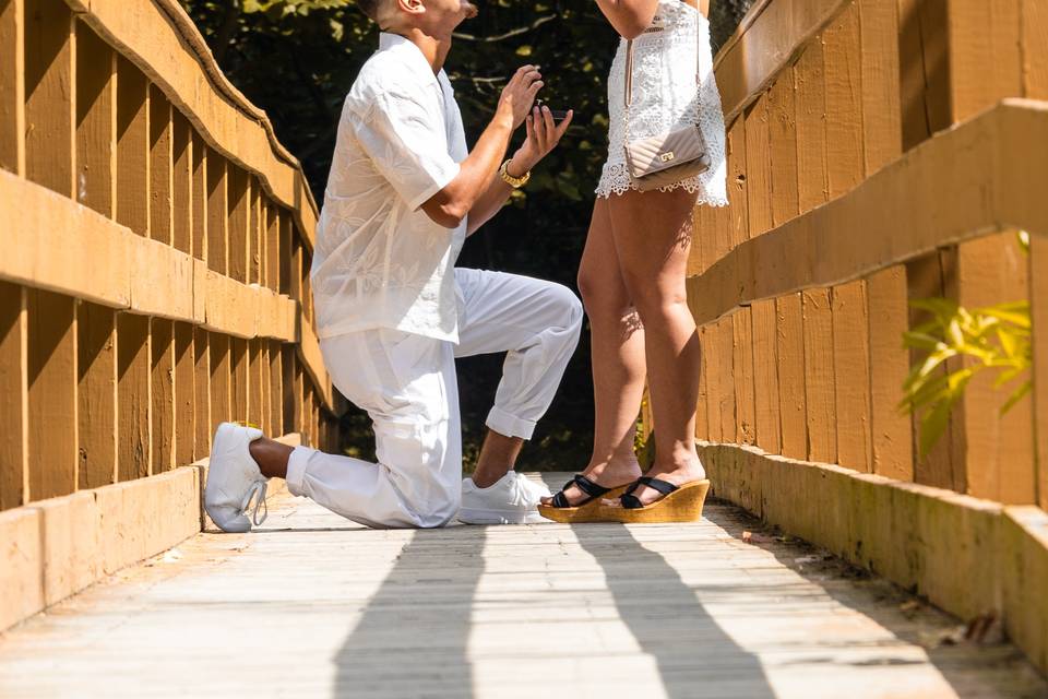 Popping the question