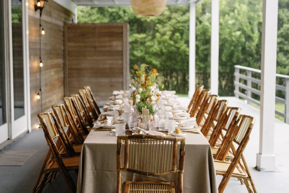 Bamboo Folding Chair