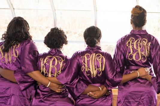 Bridal Party Satin Robes