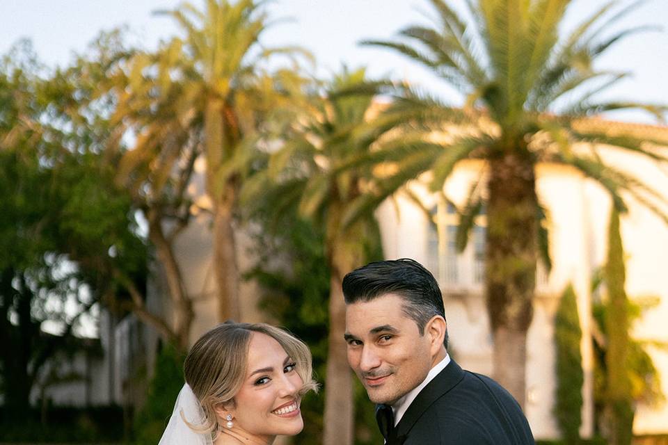 Bride and groom