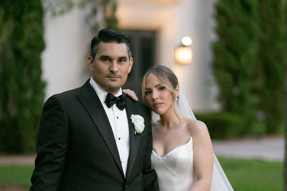 Bride and groom