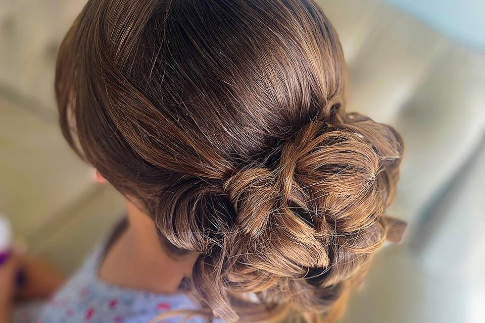 Elegant updo