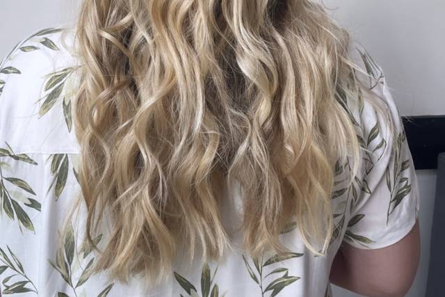 Boho waves with a half twist