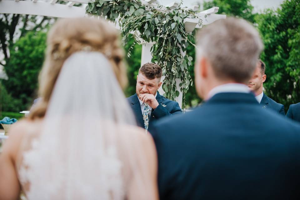 Emotion at the ceremony - MBD Photography