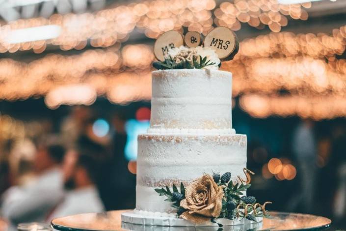 The wedding cake - MBD Photography