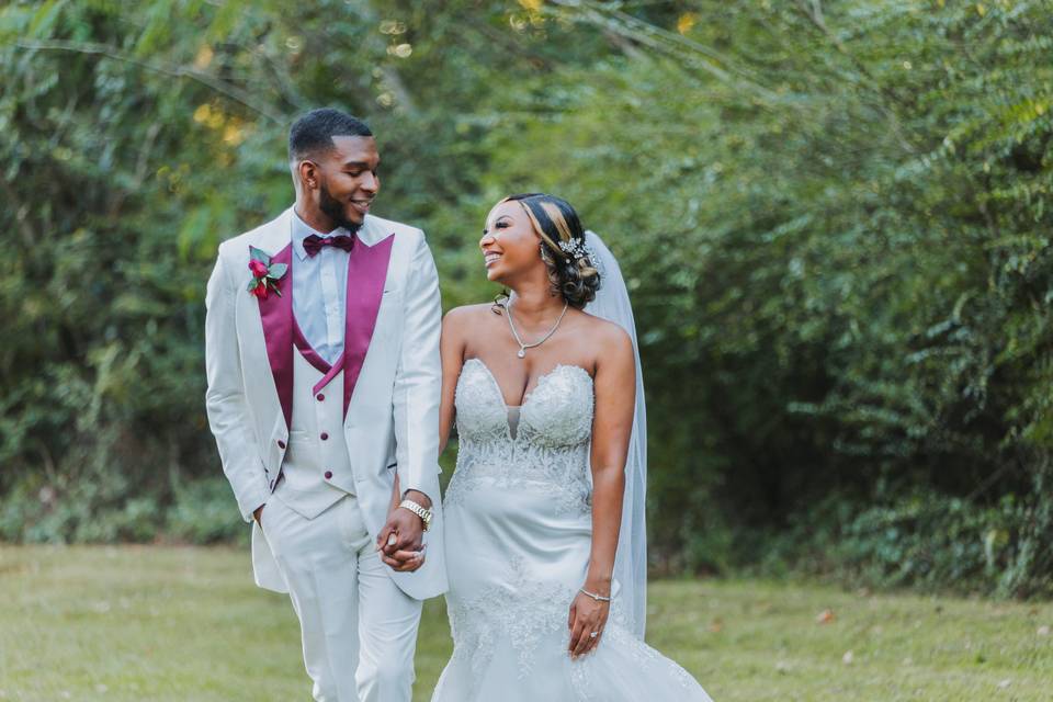 Bride and groom
