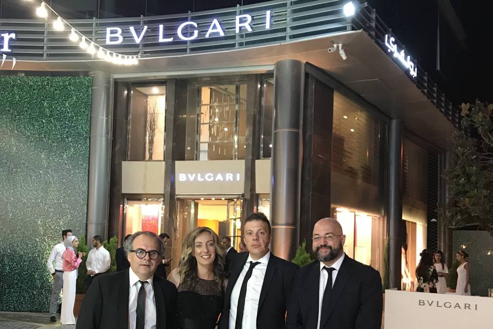 Italian swing band for Bulgari