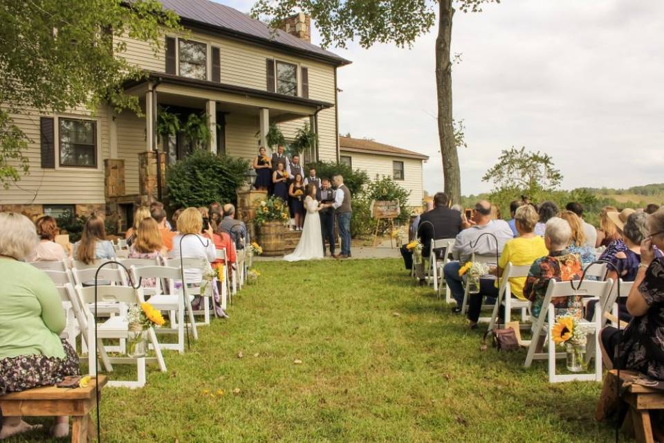 Ceremony at the Manor