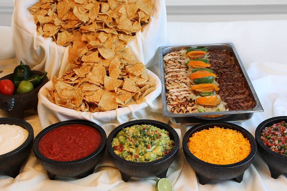 Nachos and dips