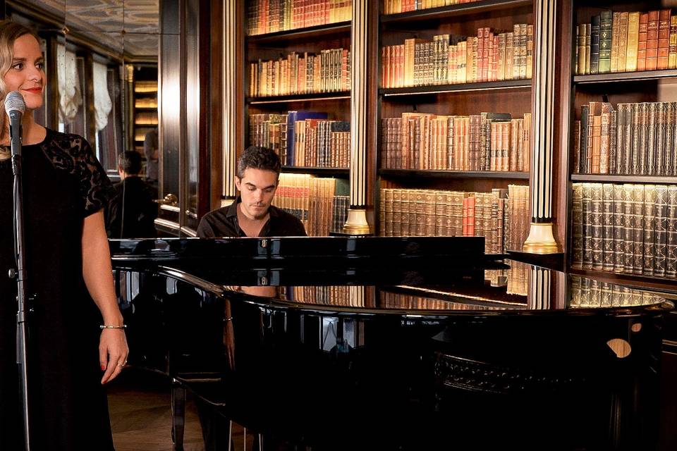 French duo pianist & singer