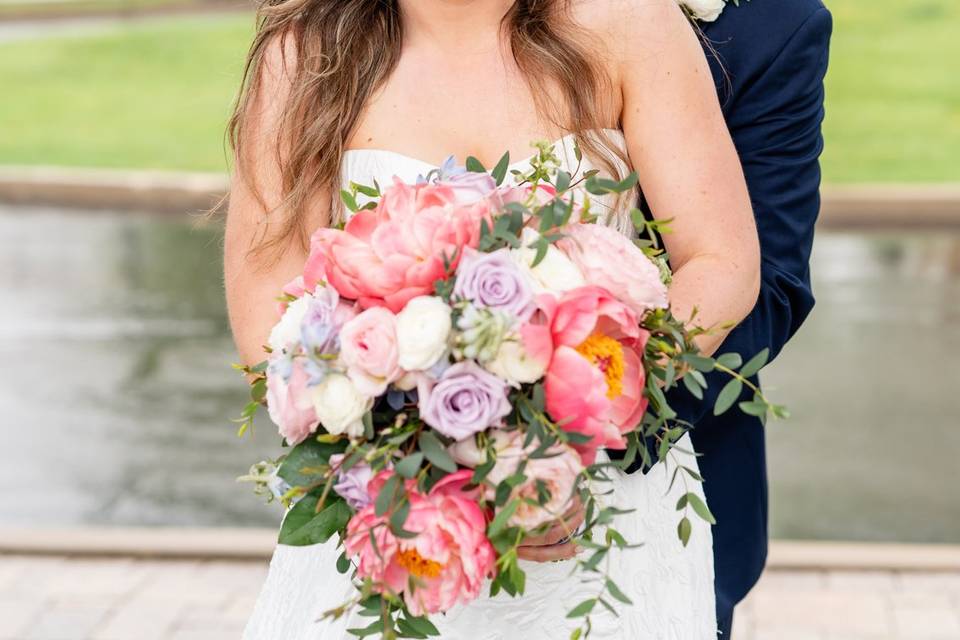 Rainy day pittsburgh wedding