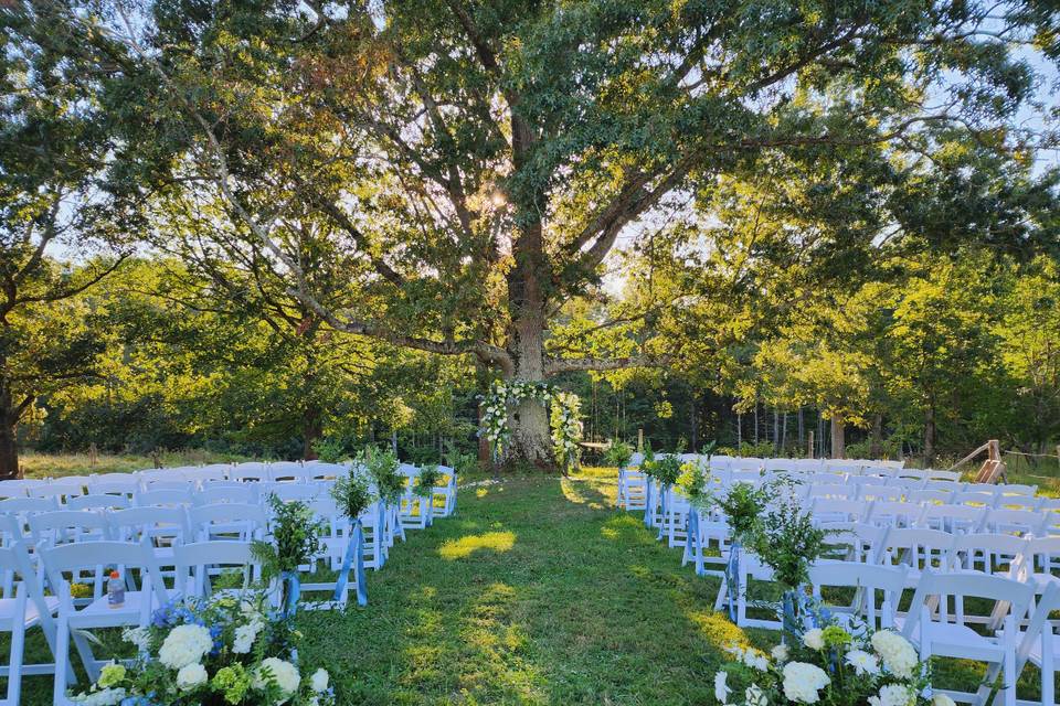 Floral aisle