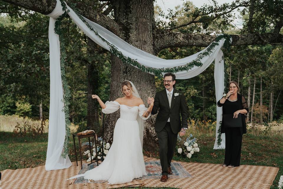We did it