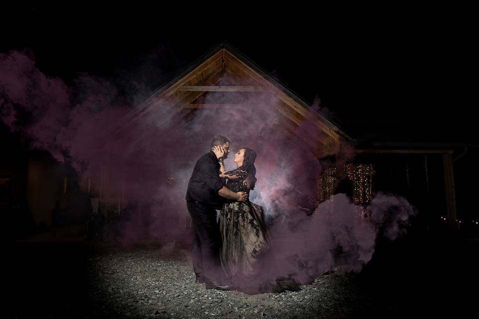 Smoke bomb magic