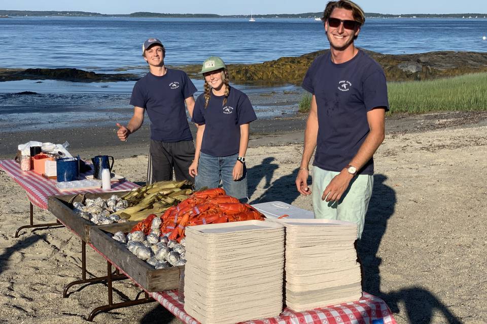 Goose Island Clambakes Team!