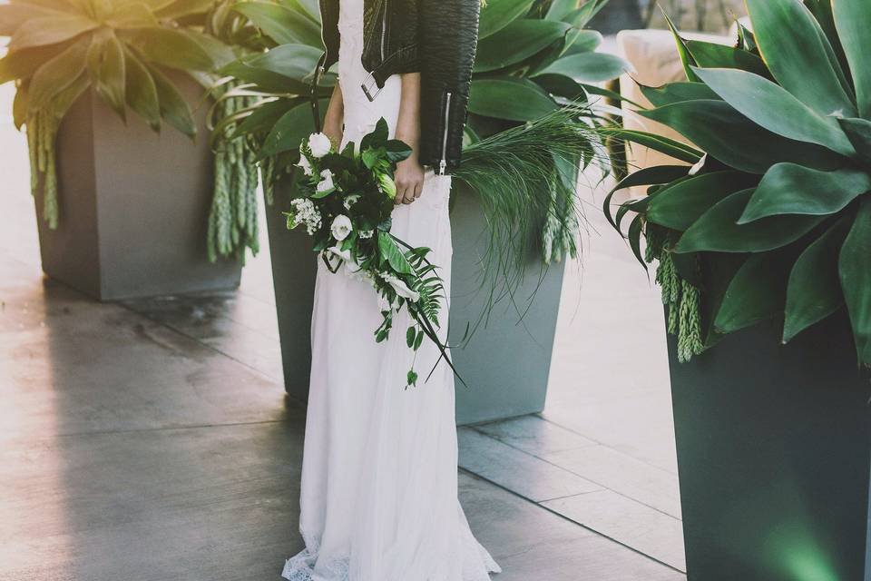 Bride's portrait