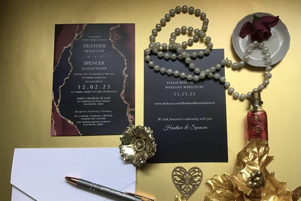 Quaint Wedding Stationery & Accessories