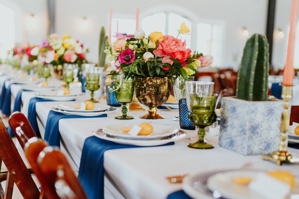 Table setup | Photography by Katie Cunningha