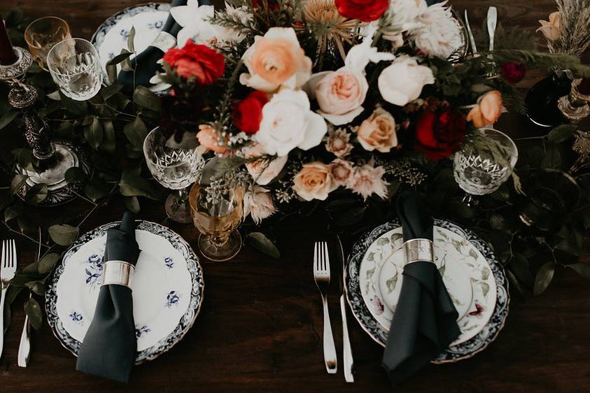 Table setting | Photography by Peyton Byford