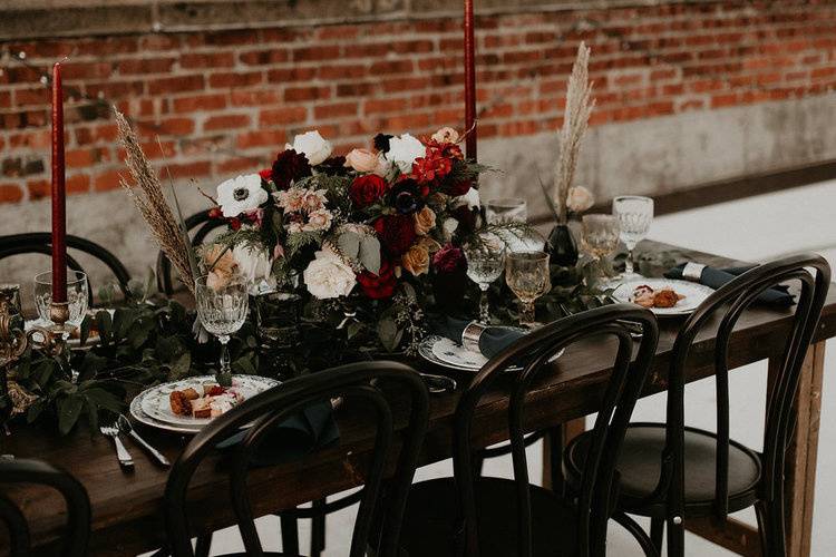 Table setup | Photography by Peyton Byford
