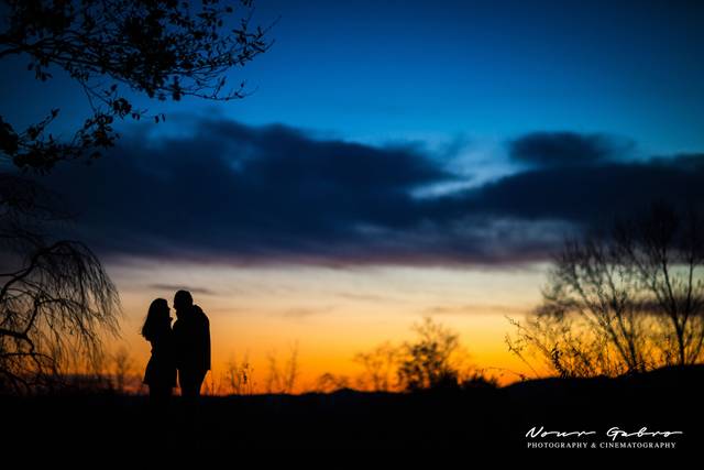 Sunset silhouette
