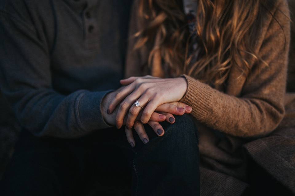 Hands together - Maggie Moriah Photography