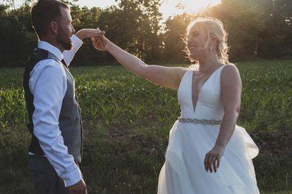 Bride and groom