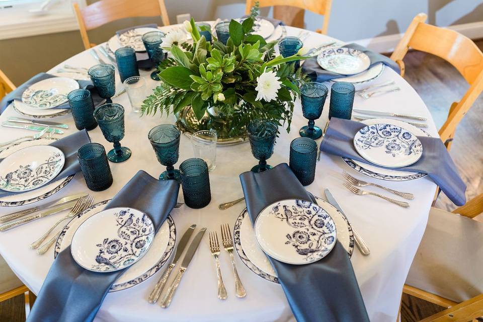 Tabletop provided by MS Events