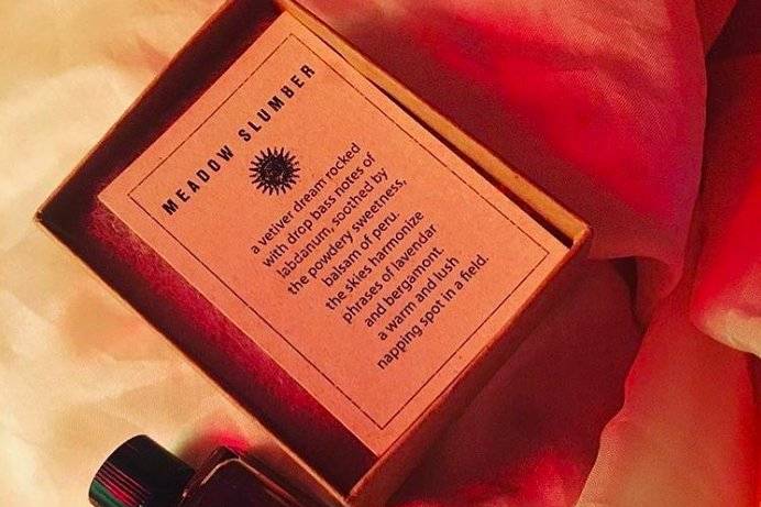 Perfume with custom packaging