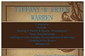 wedding programs