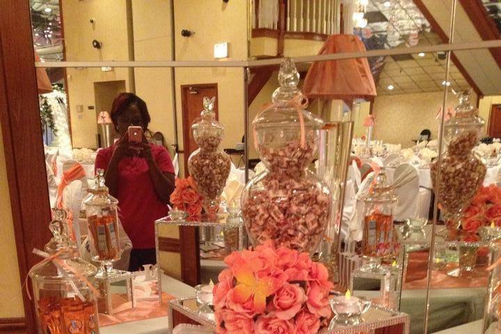 wedding candy buffet