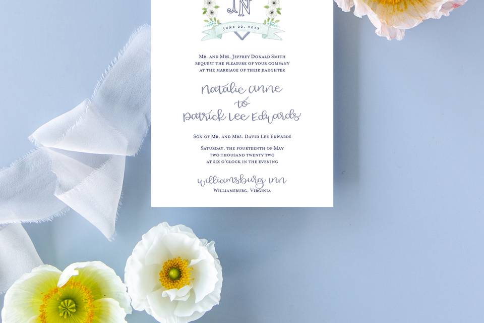 Semi-Custom Invitation Suite