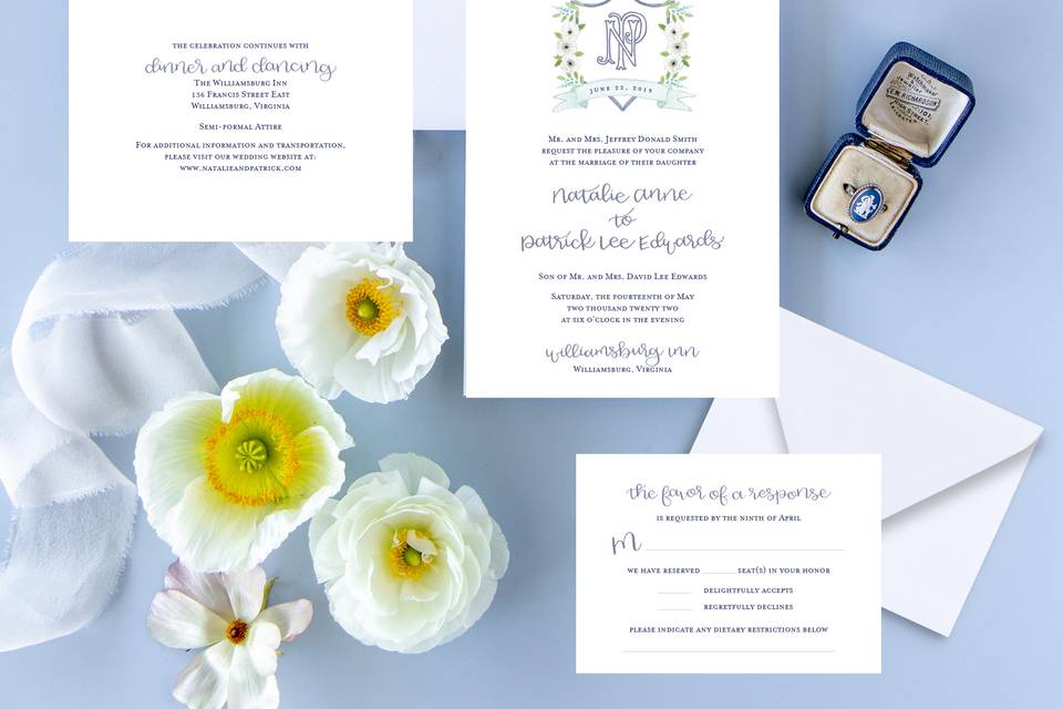 Semi-Custom Invitation Suite