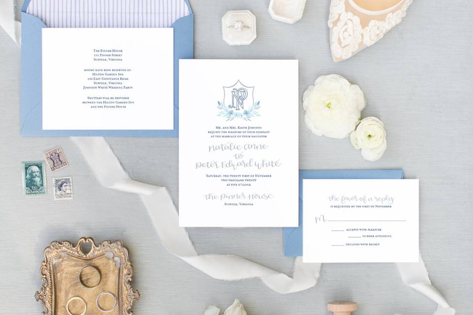 Semi-Custom Invitation Suite