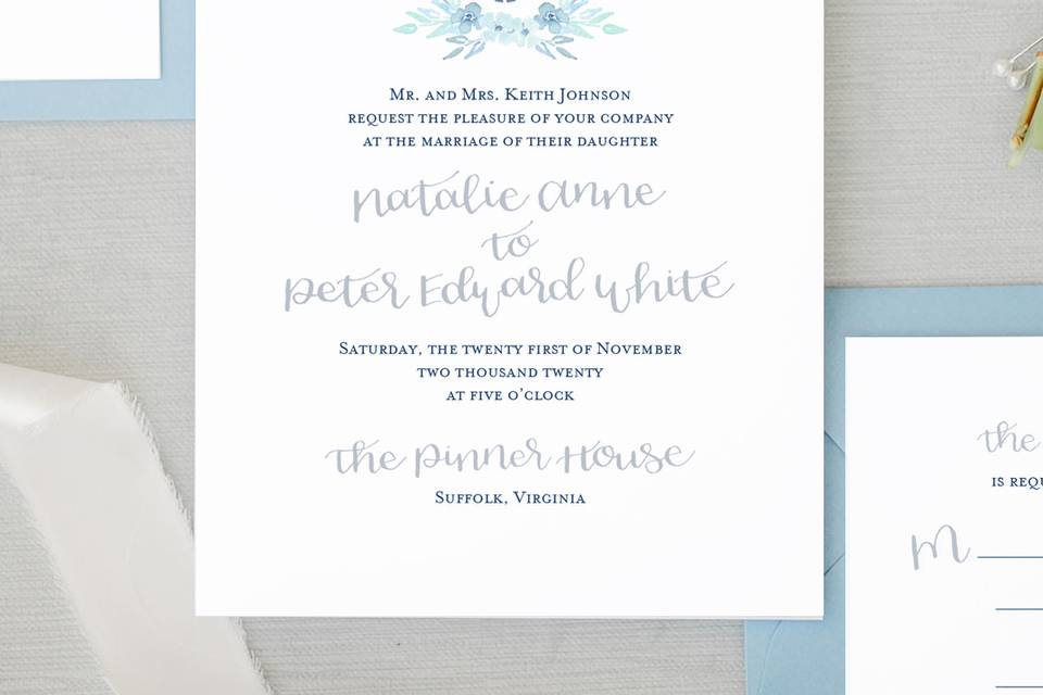 Semi-Custom Invitation Suite