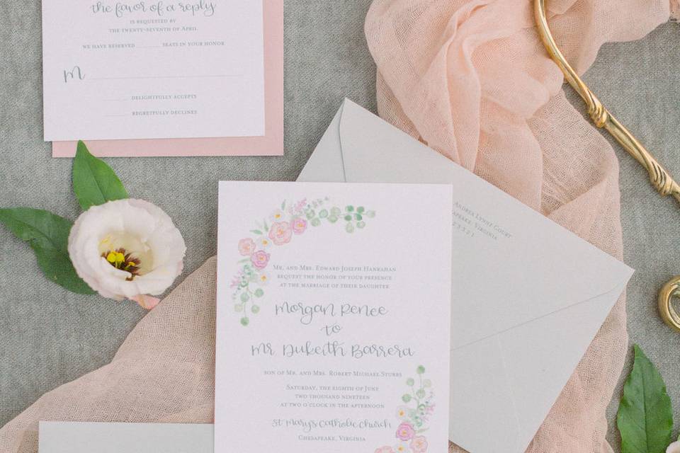 Custom Invitation Suite