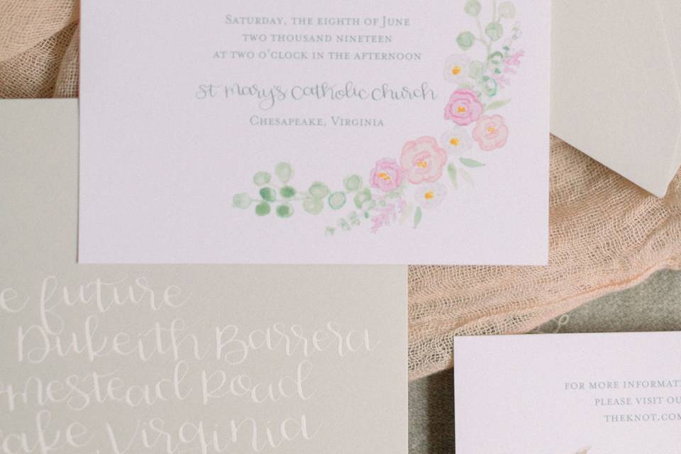 Custom Invitation Suite