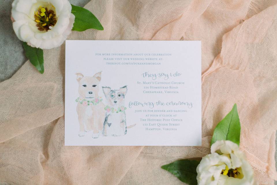 Custom Invitation Suite