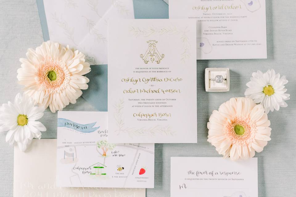 Custom Invitation Suite