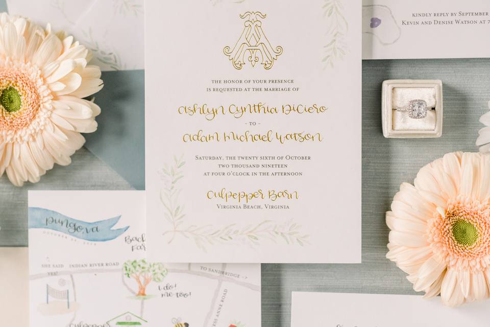 Custom Invitation Suite