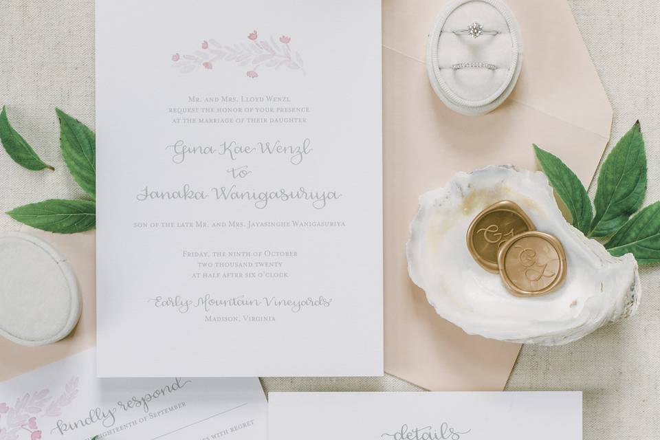 Custom Invitation Suite