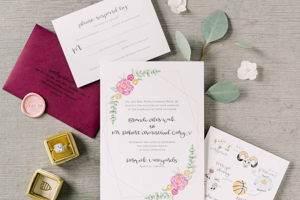 Custom Invitation Suite