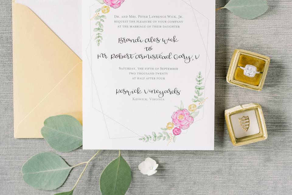 Custom Invitation Suite