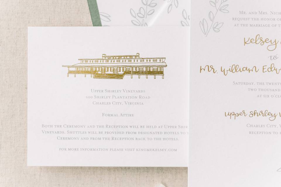 Custom Invitation Suite