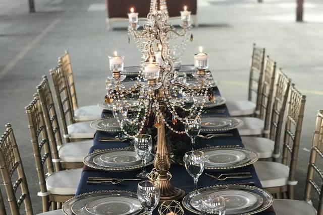 Reception table setup