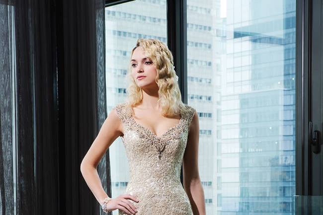 Style 9775 from the Justin Alexander Signature Collection
